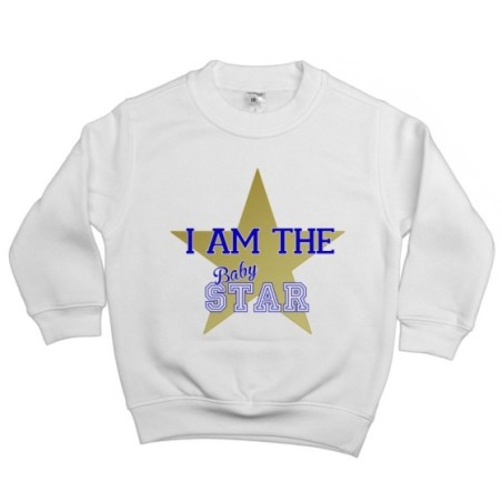 Felpa bambina i am the baby star