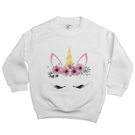 Felpa bambina colorful unicorn