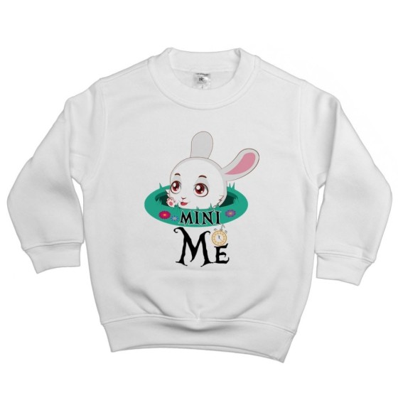 Felpa bambino mini me bianconiglio Per la famiglia