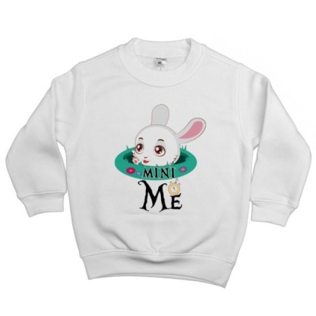 Felpa bambino mini me bianconiglio