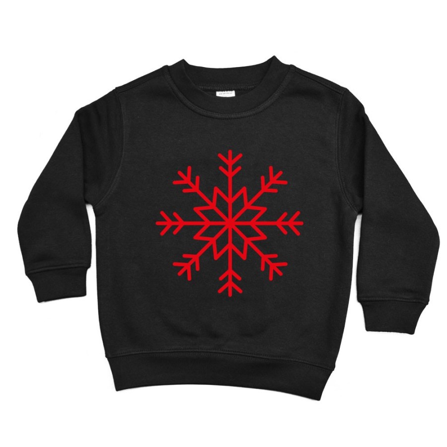 Felpa bambino fiocco di neve Natale
