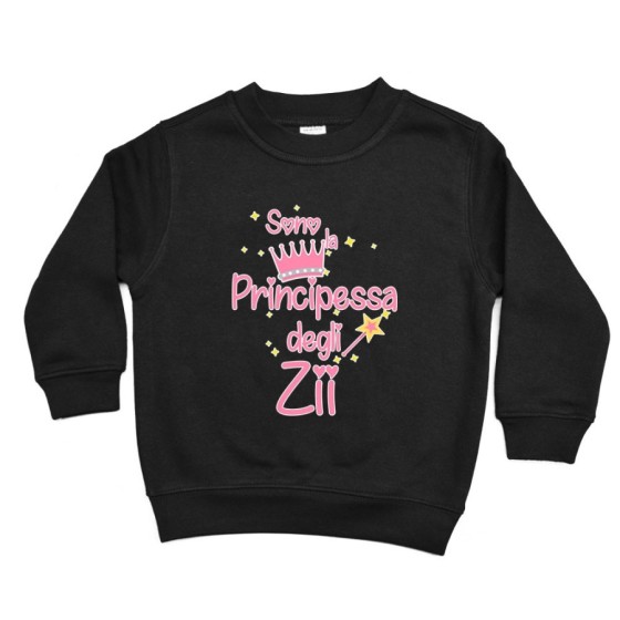 Felpa bambino sono il principe la principessa di zio degli zii Per gli zii