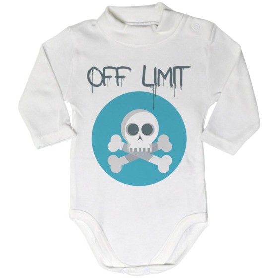 Body lupetto neonato off limit Divertenti