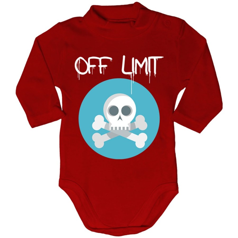 Body lupetto neonato off limit Divertenti