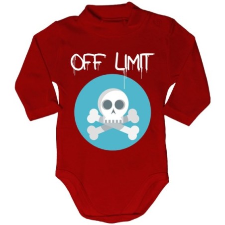 Body lupetto neonato off limit Divertenti
