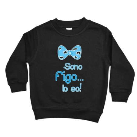 Felpa bambino sono figo lo so