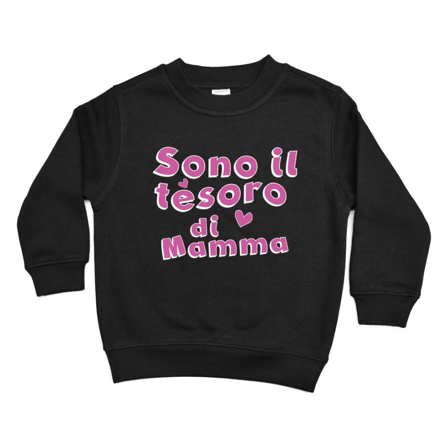 Felpa bambino sono il tesoro di mamma Per la mamma