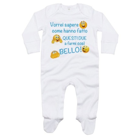 Tutina neonato vorrei sapere come hanno fatto questi due...