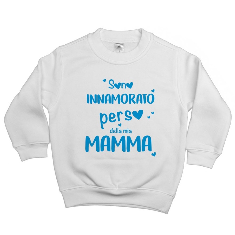 Felpa bambino sono innamorato perso della mia mamma Per la mamma