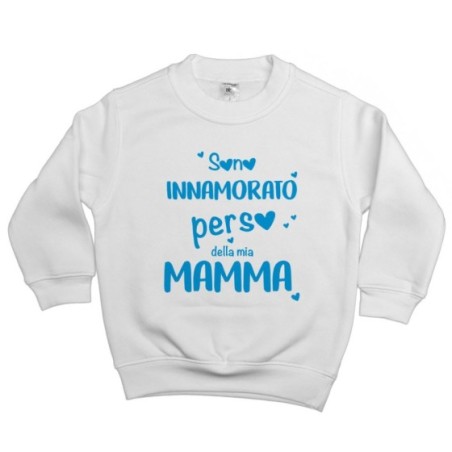 Felpa bambino sono innamorato perso della mia mamma Per la mamma