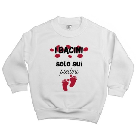 Felpa bambino i bacini solo sui piedini