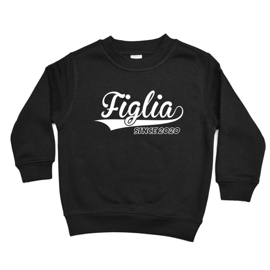 Felpa bambino personalizzato con anno figlio figlia since Per la famiglia