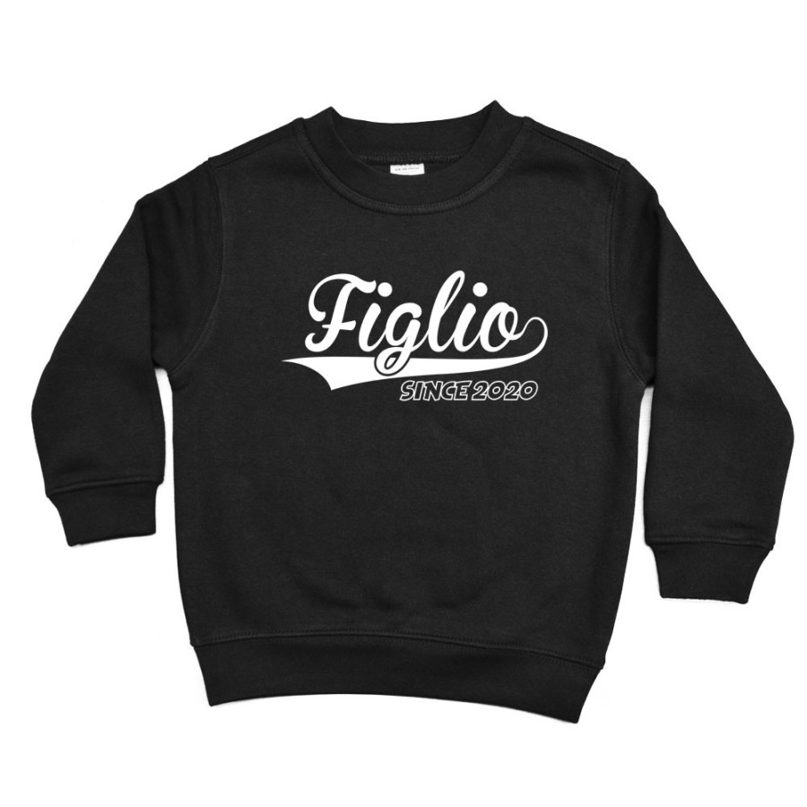 Felpa bambino personalizzato con anno figlio figlia since Per la famiglia