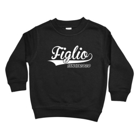 Felpa bambino personalizzato con anno figlio figlia since Per la famiglia