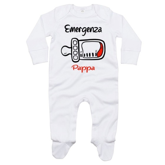 Tutina neonato emergenza pappa Divertenti