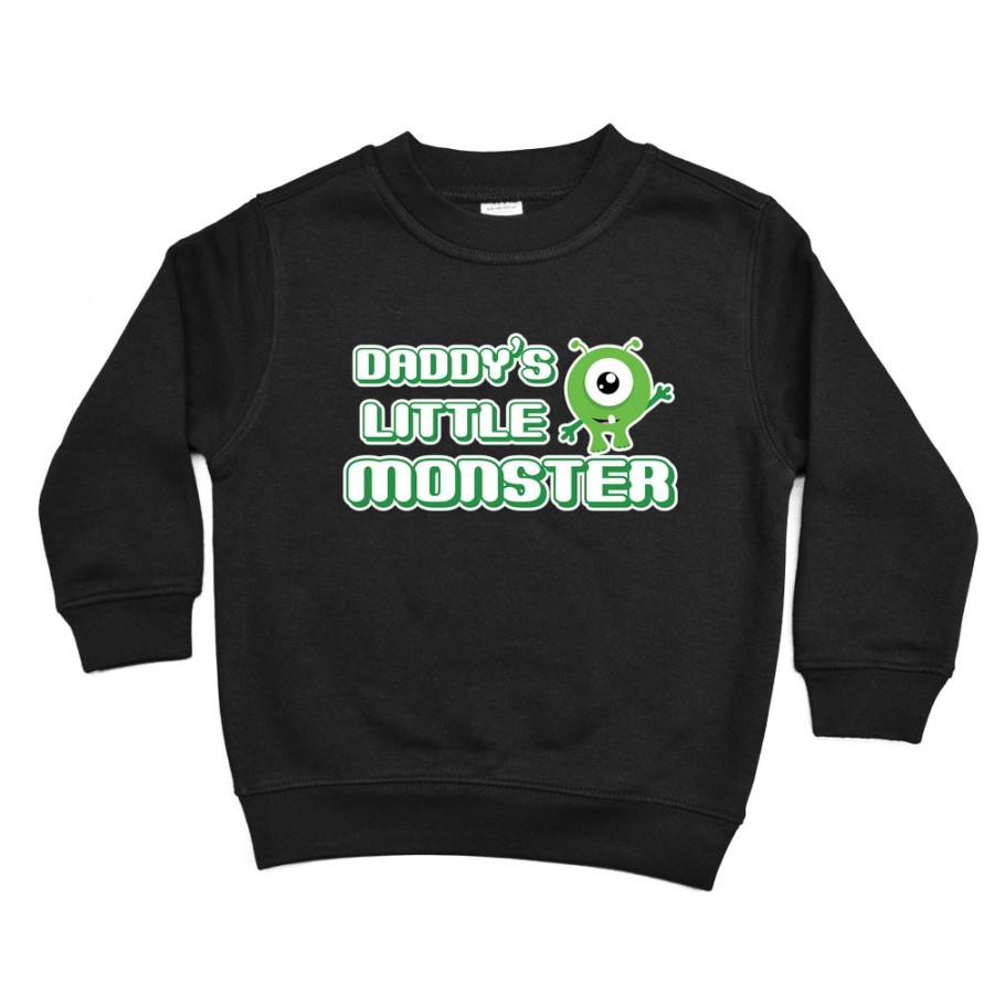 Felpa bambino daddy's little monster Per il papà