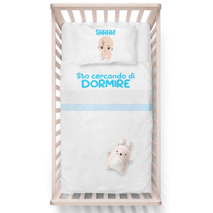 Lenzuola culletta e carrozzina shhhh sto cercando di dormire Divertenti