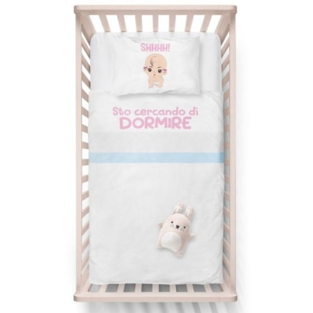 Lenzuola culletta e carrozzina shhhh sto cercando di dormire Divertenti