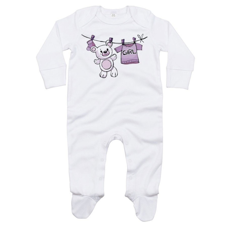 Tutina neonato boy girl con orsetto Divertenti