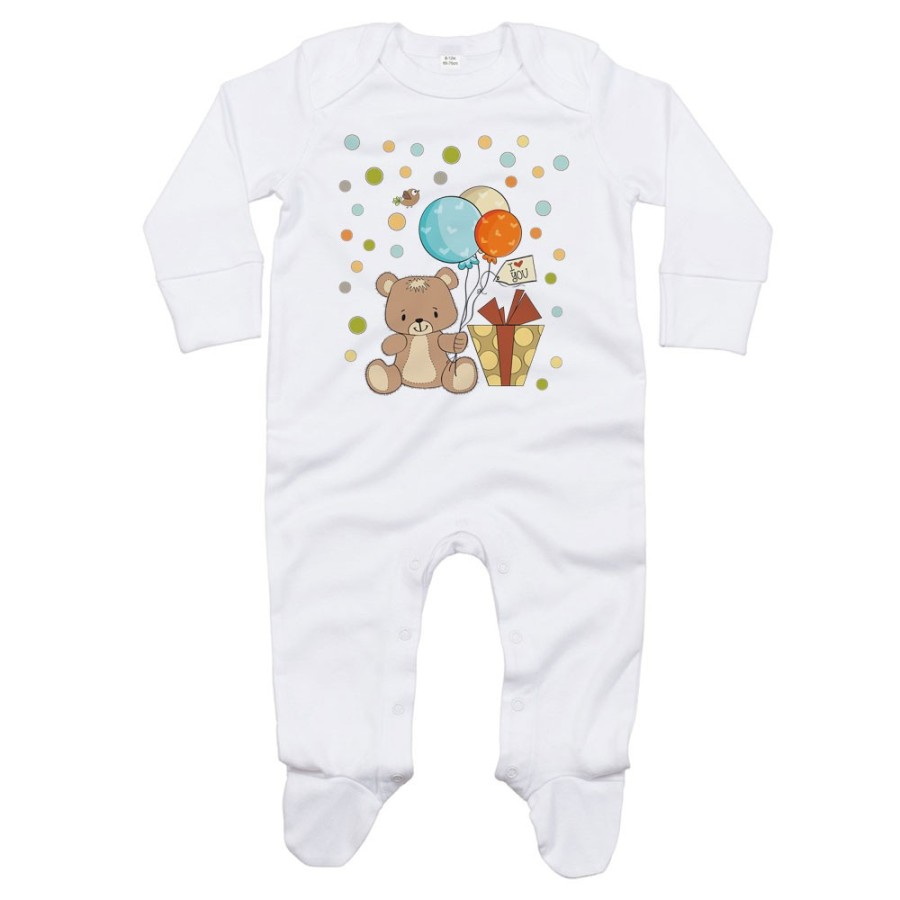 Tutina neonato piccolo orsetto i love you Divertenti