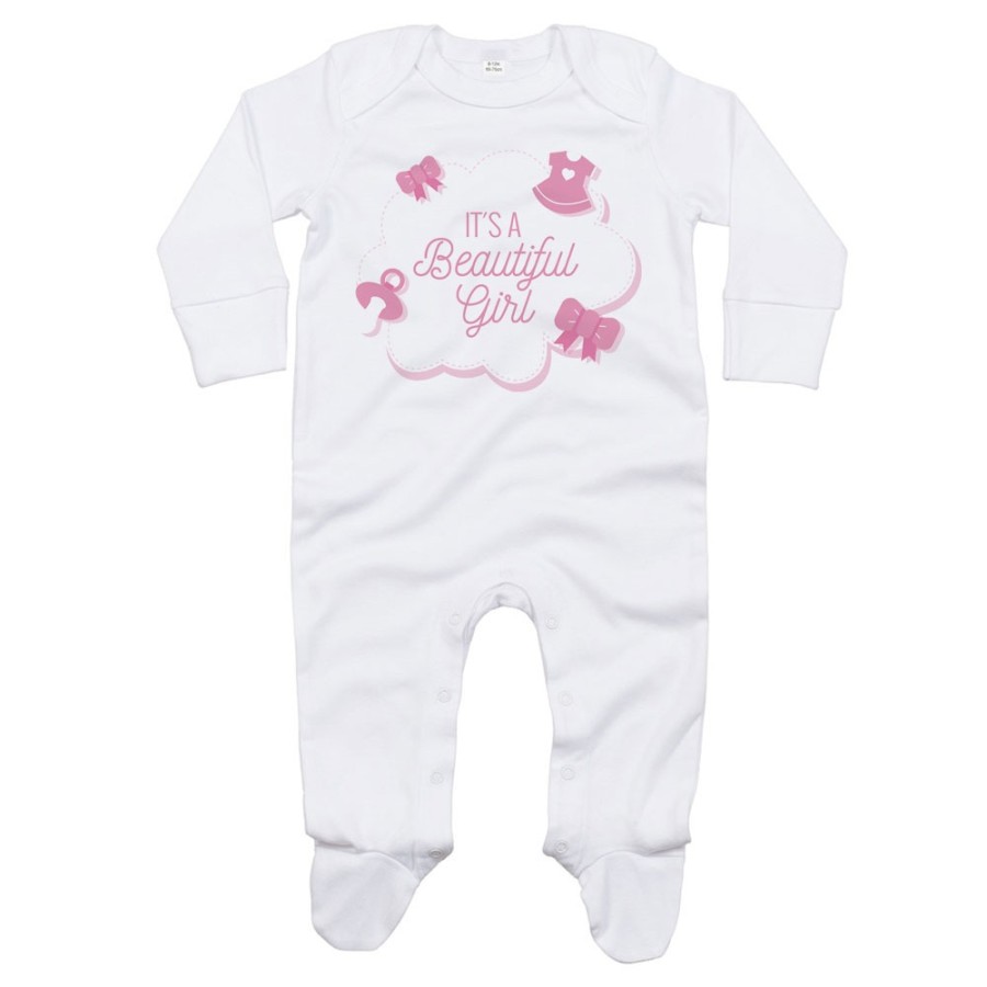 Tutina neonato it's a beautiful boy beautiful girl  Divertenti