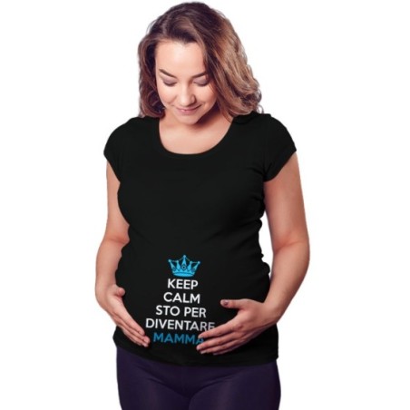 Maglia premaman keep calm sto per diventare mamma Per la mamma