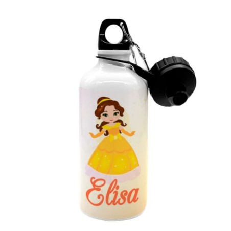 Borraccia personalizzata con nome baby principessa bella Cartoon