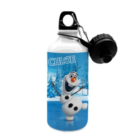 Borraccia personalizzata con nome olaf