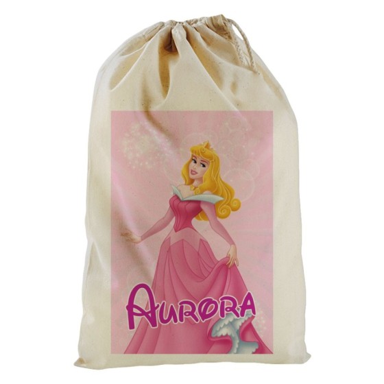Sacco mare personalizzato con nome aurora Cartoon