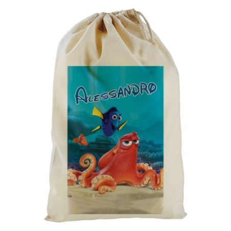 Sacco mare personalizzato con nome nemo