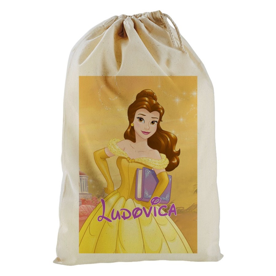 Sacco mare personalizzato con nome belle Cartoon