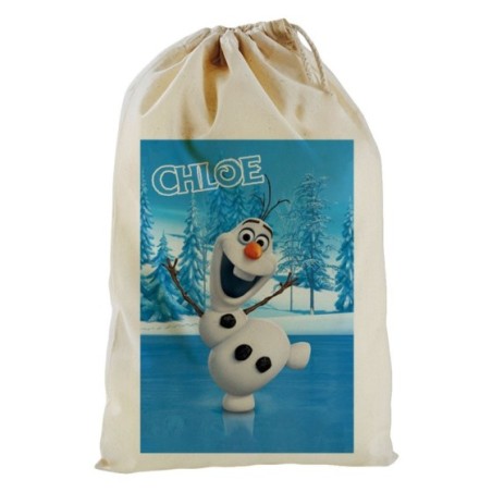 Sacco mare personalizzato con nome olaf