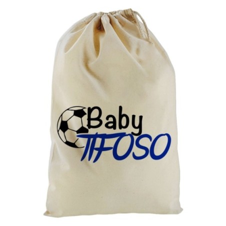 Sacchetto nascita bimbo baby tifoso baby tifosa
