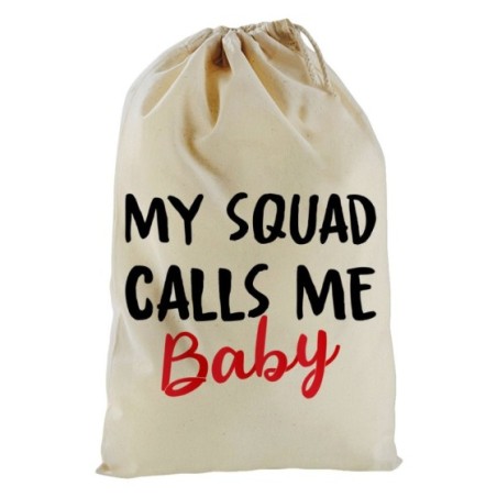 Sacchetto nascita bimbo my squad calls me baby