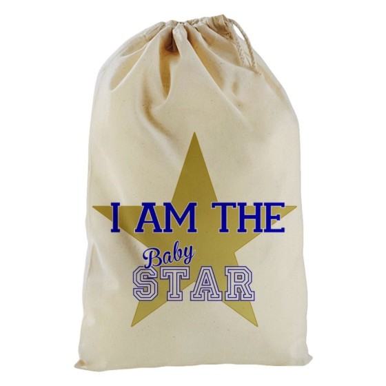 Sacchetto nascita bimba i am the baby star Per la famiglia