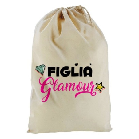 Sacchetto nascita bimba figlia glamour