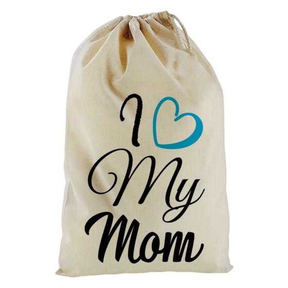 Sacchetto nascita bimbo i love my mom Per la mamma