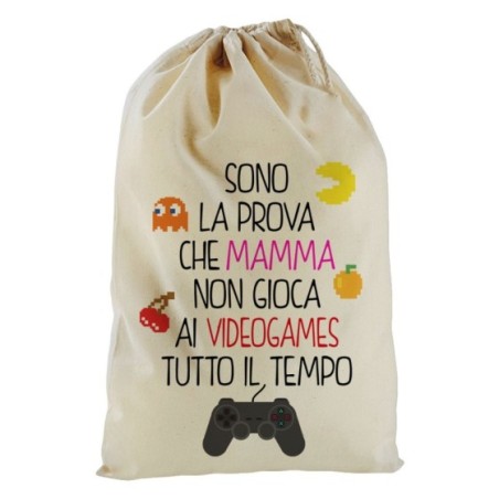 Sacchetto nascita bimbo sono la prova che mamma non gioca...