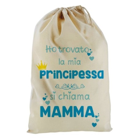 Sacchetto nascita bimbo ho trovato la mia principessa si...