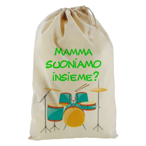 Sacchetto nascita bimbo mamma suoniamo insieme Per la mamma