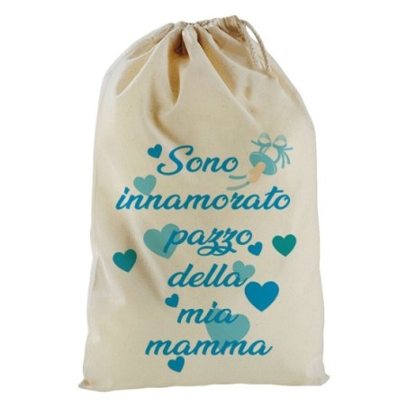 Sacchetto nascita bimbo sono innamorato pazzo della mia...