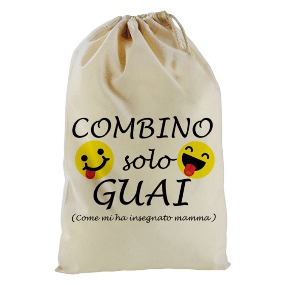Sacchetto nascita bimbo combino solo guai come mi ha insegnato mamma Per la mamma