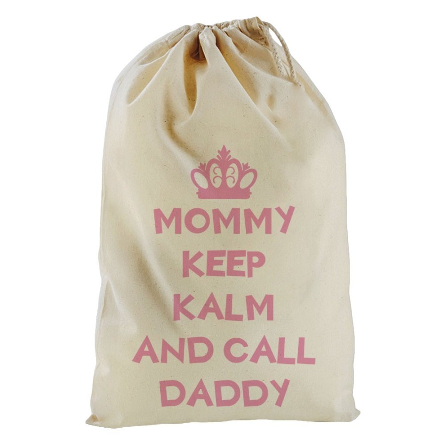 Sacchetto nascita bimbo mommy keep calm and call daddy Per la mamma
