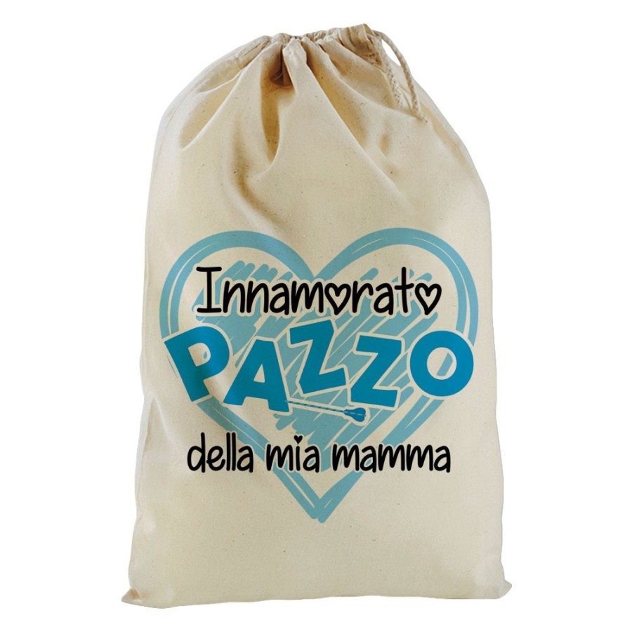 Sacchetto nascita bimbo innamorata pazza della mia mamma Per la mamma