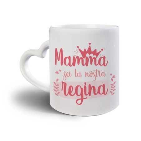 Tazza mamma sei la nostra regina Per la mamma