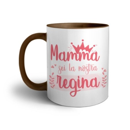 Tazza mamma sei la nostra regina Per la mamma