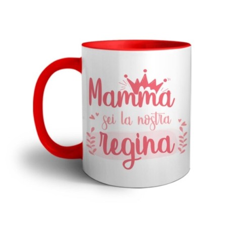 Tazza mamma sei la nostra regina Per la mamma