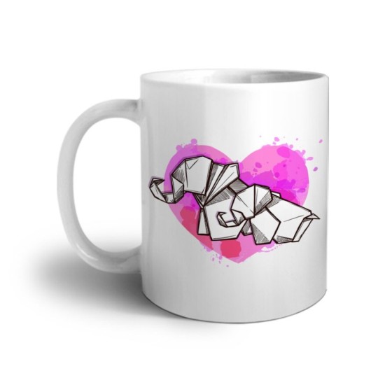 Tazza elefantine rosa Per la mamma