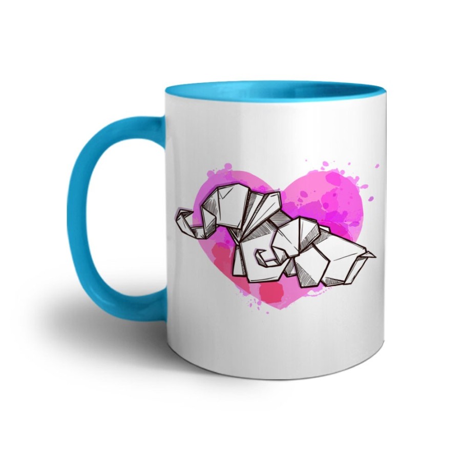 Tazza elefantine rosa Per la mamma