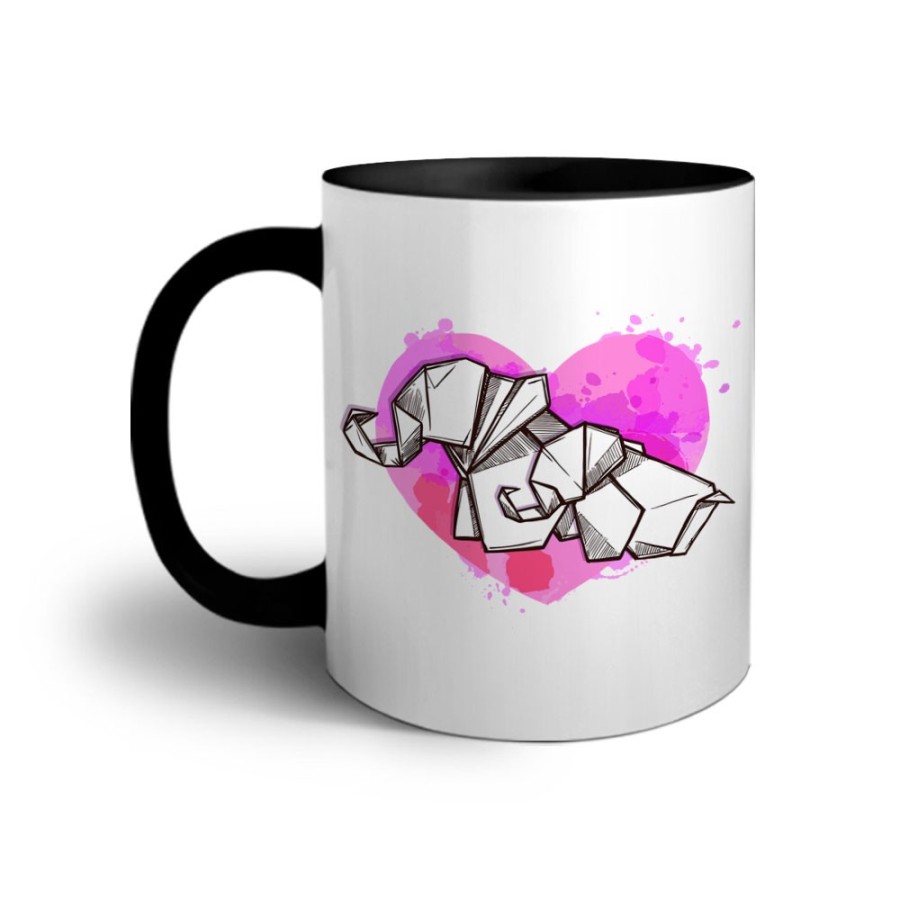 Tazza elefantine rosa Per la mamma